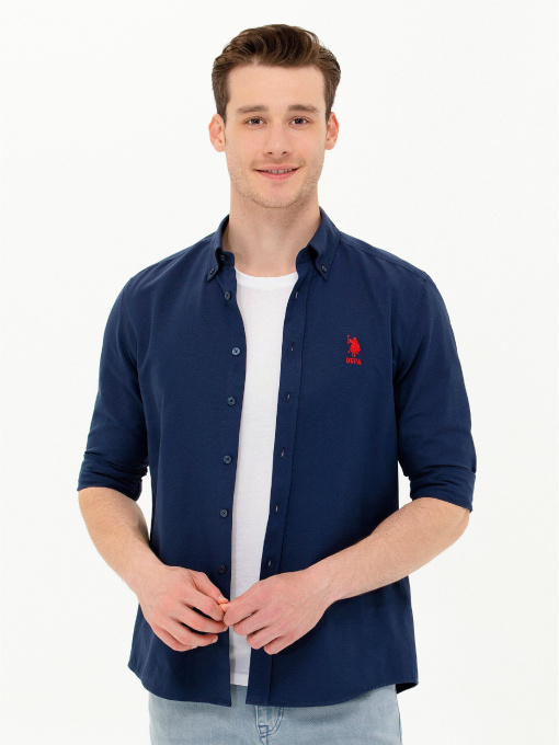 Сорочка US Polo модель USPAINT.1570715.VR033 Фото