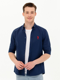 Рубашка повседневная US Polo модель USPAINT.1570715.VR033 Фото