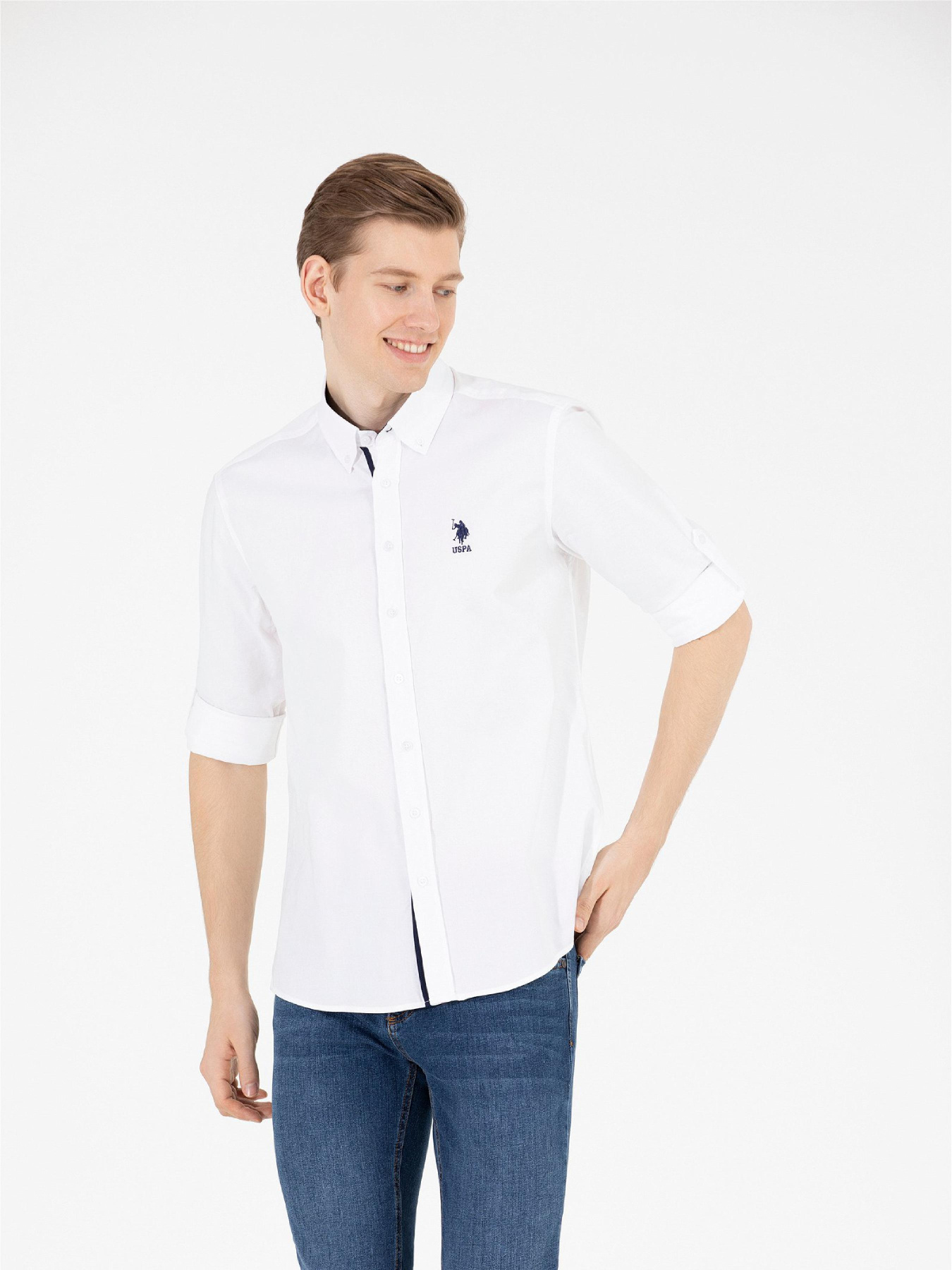 Рубашка US Polo модель G081SZ004.000.1573451.VR013 Фото