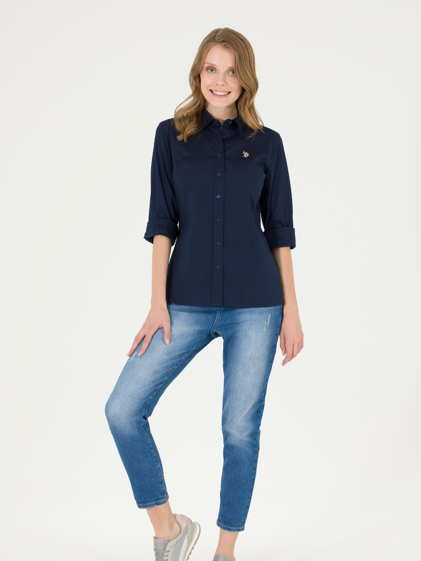 Рубашка US Polo модель G082GL004.000.1570791.VR033 Фото