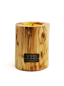 Экзотическая деревянная интерьерная свеча без коры WOOD MOOD модель 1521100000 Фото