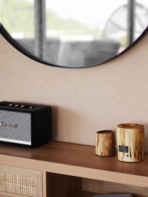 Экзотическая деревянная интерьерная свеча без коры WOOD MOOD модель 1521100000 Фото