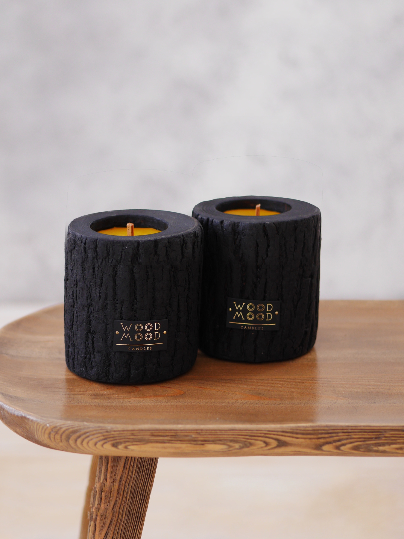 Деревянная свеча обожжена огнем WOOD MOOD модель 1822100000 Фото