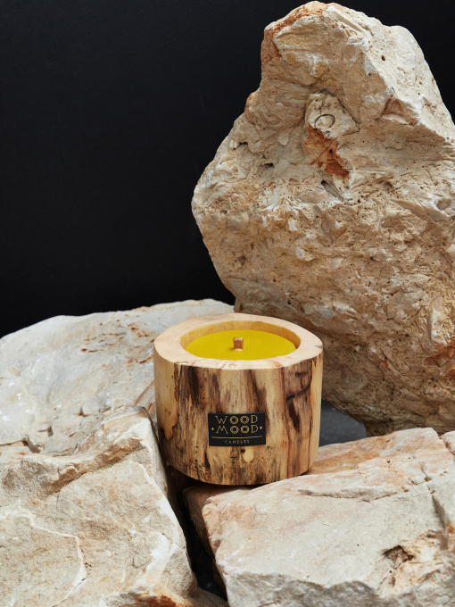 Дерев'яна свічка WOOD MOOD модель 1581100000 Фото