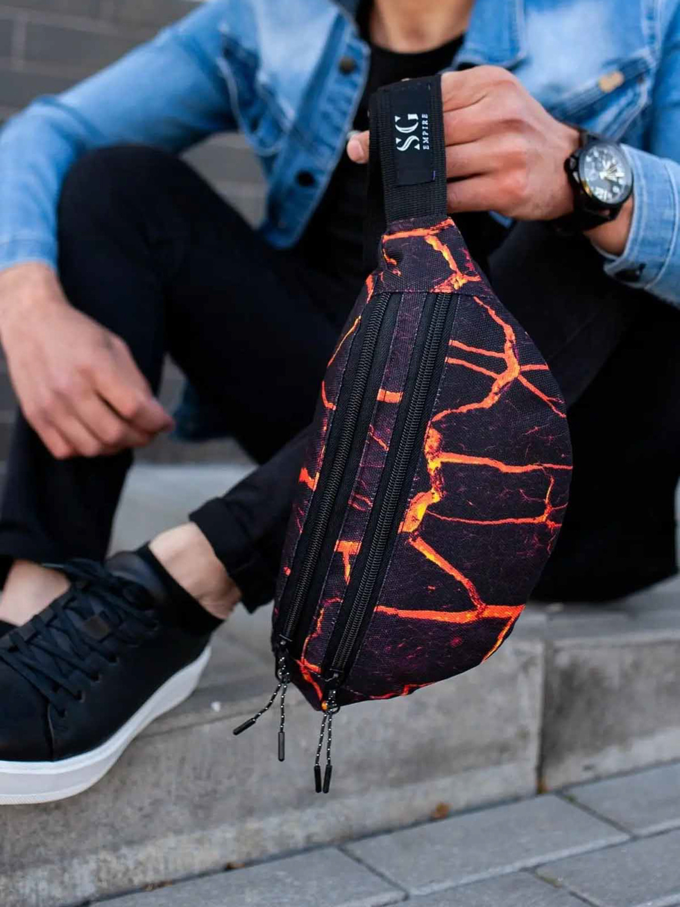 Поясна сумка Without модель 8015415 Поясна сумка Without модель 8015415 Фото