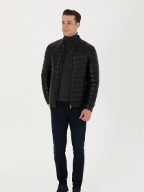 Куртка кожаная US Polo модель G081SZ035.000.K23034.001 Фото