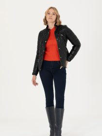 Куртка кожаная US Polo модель G082SZ035.000.WK23007.001 Фото