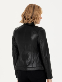 Куртка кожаная US Polo модель G082SZ035.000.WK23002.001 Фото