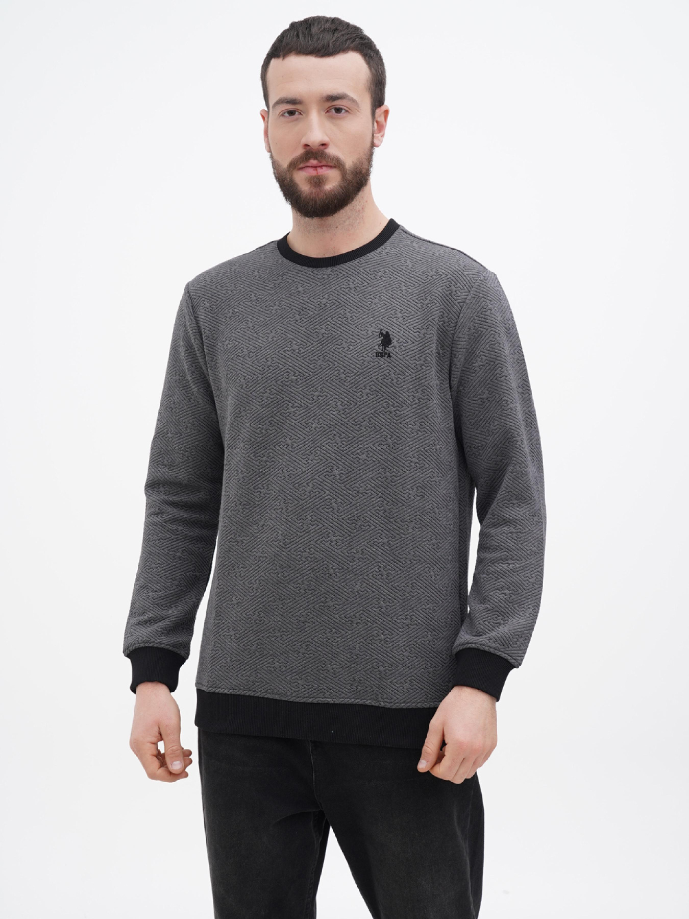 Свитшот US Polo модель USPA.1450002.VR024 Фото