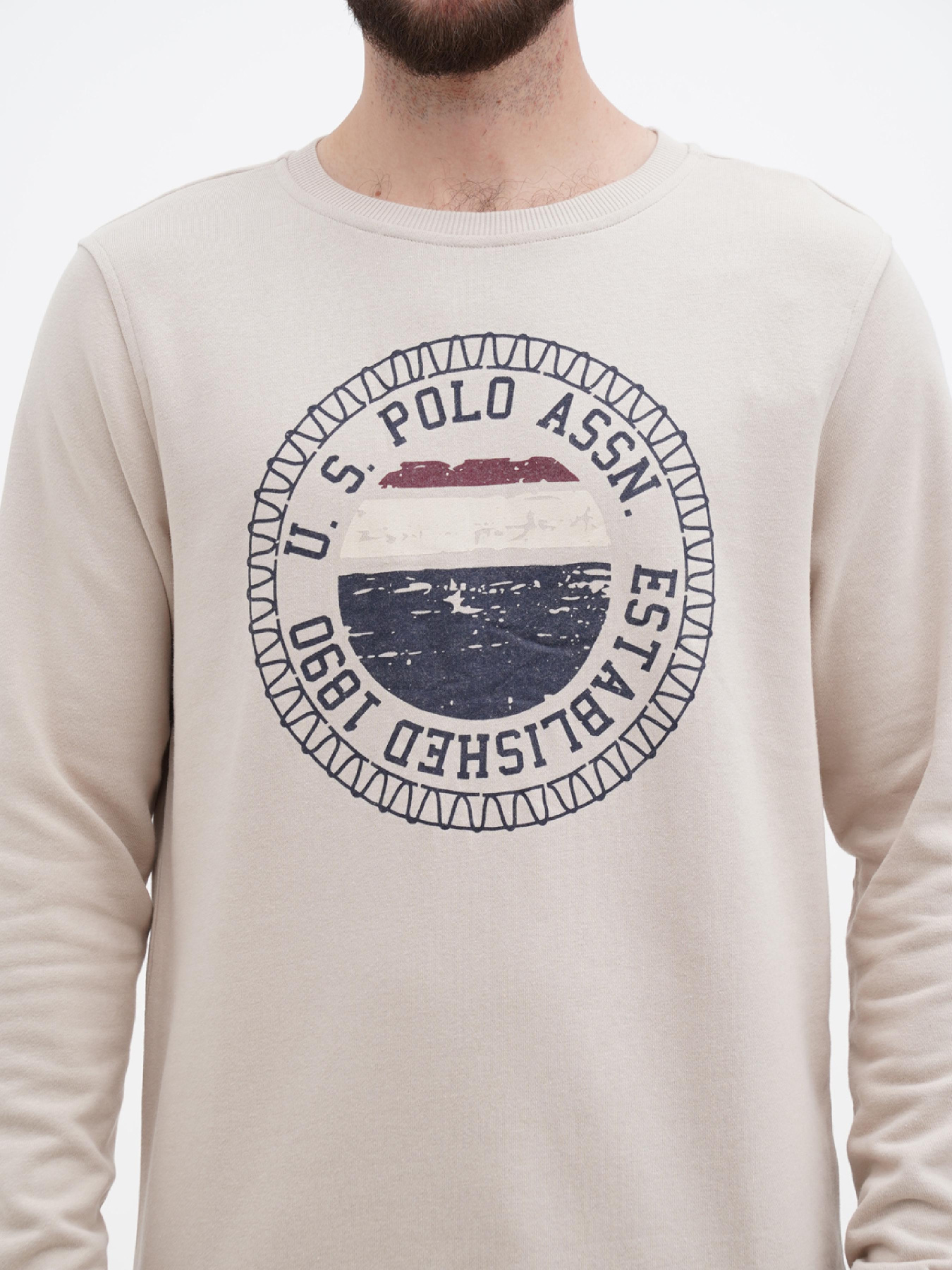 Світшот US Polo модель USPA.1450004.VR049 Фото