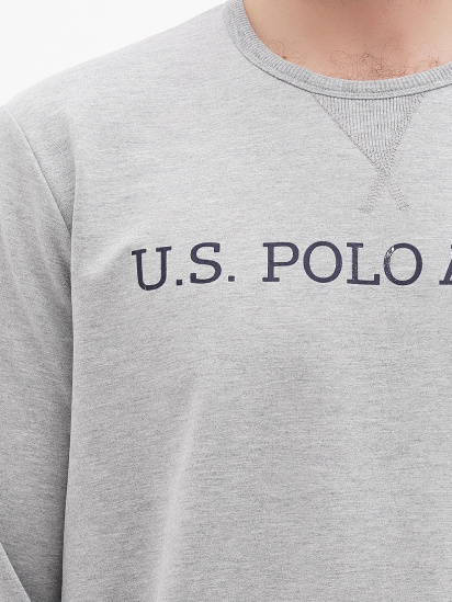 Світшот US Polo модель USPA.18468.VR086 — фото 4 - INTERTOP