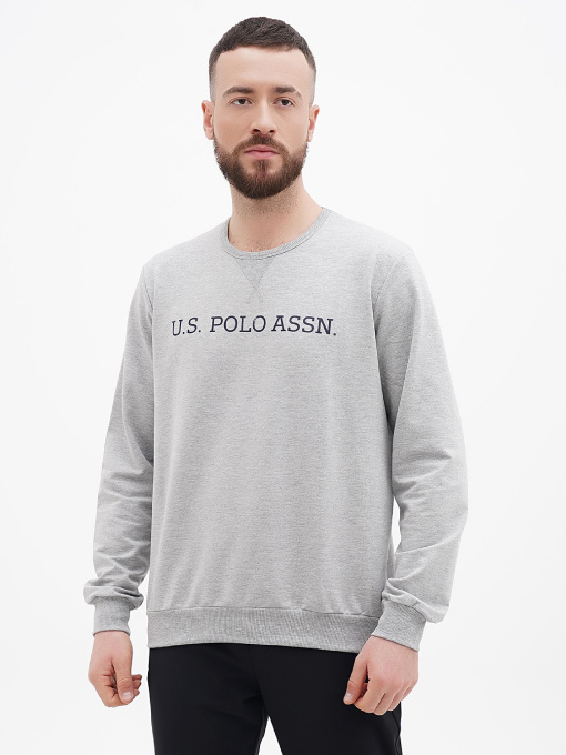 Світшот US Polo модель USPA.18468.VR086 Фото