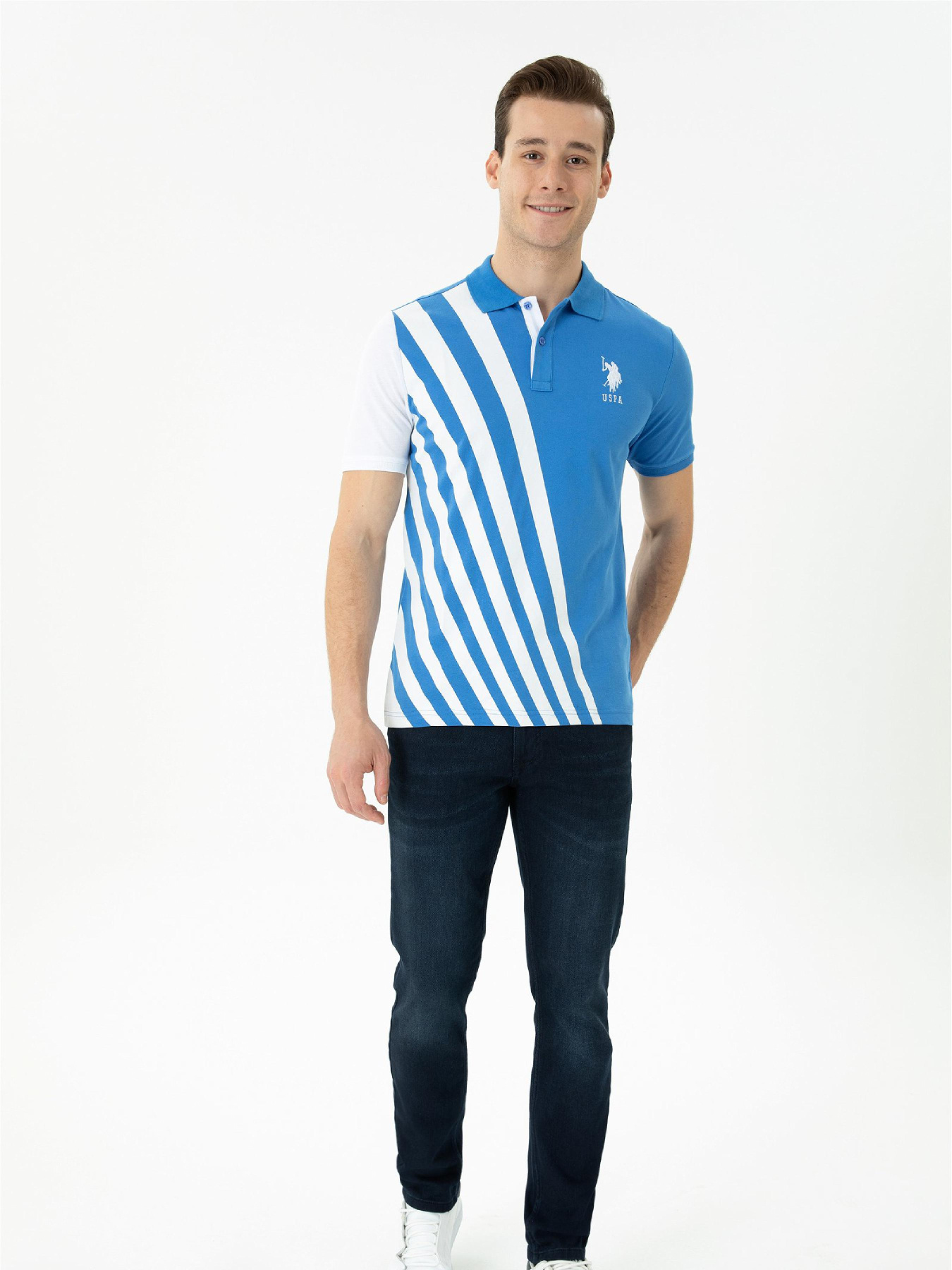 Зауженные джинсы US Polo модель G081SZ080.000.1684676.DN0023 Фото