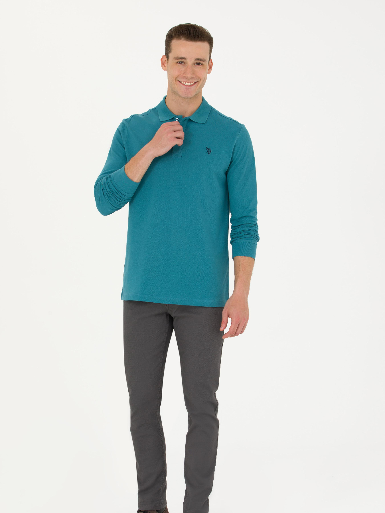 Поло US Polo модель G081GL082.000.1639108.VR102 Фото