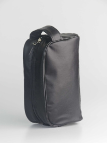 Косметичка-органайзер еко чорна глянцева CB01 Without модель 8015699 Фото