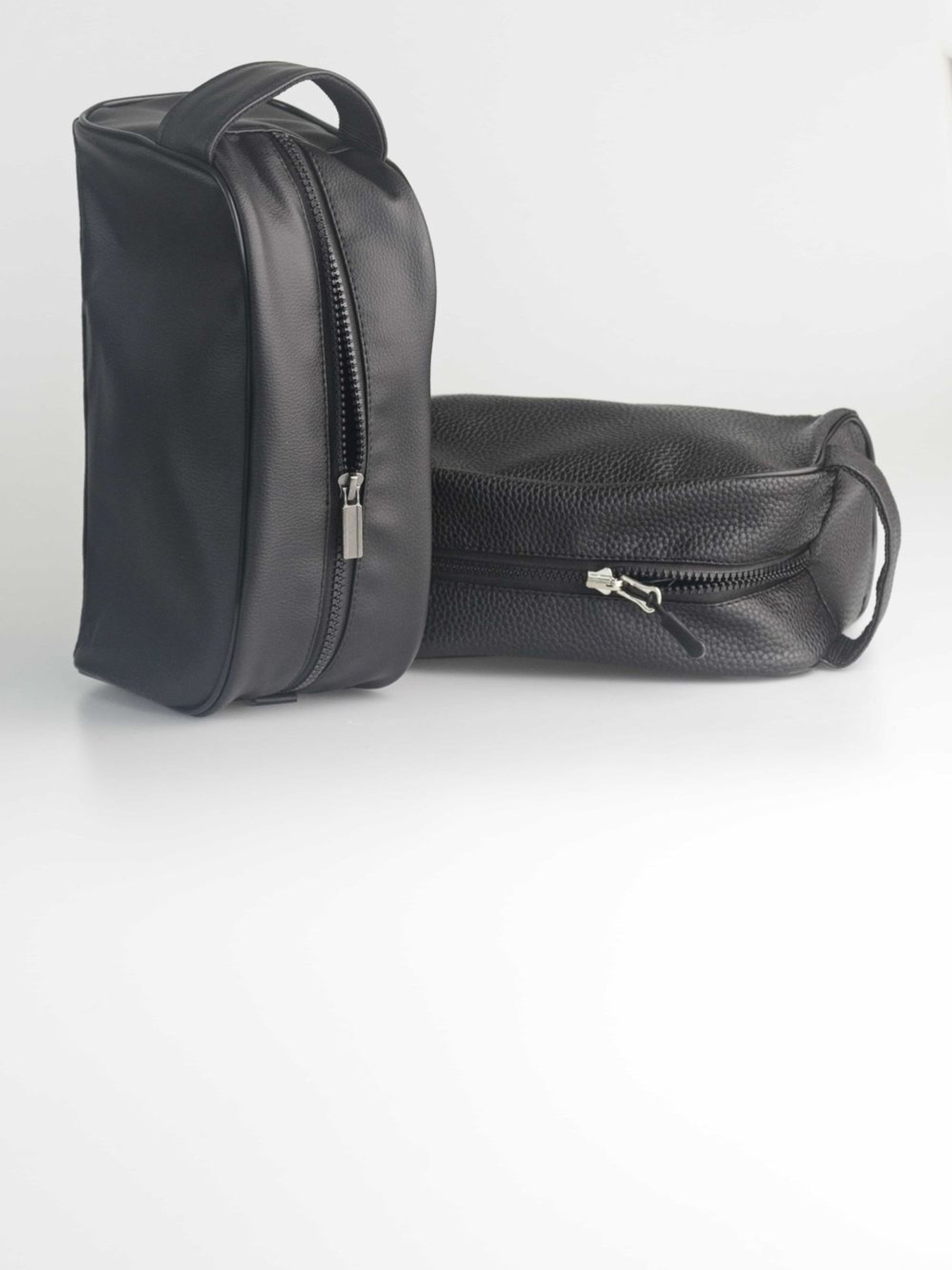 Косметичка-органайзер чорна текстурна СВ02 Without модель 8015700 Фото