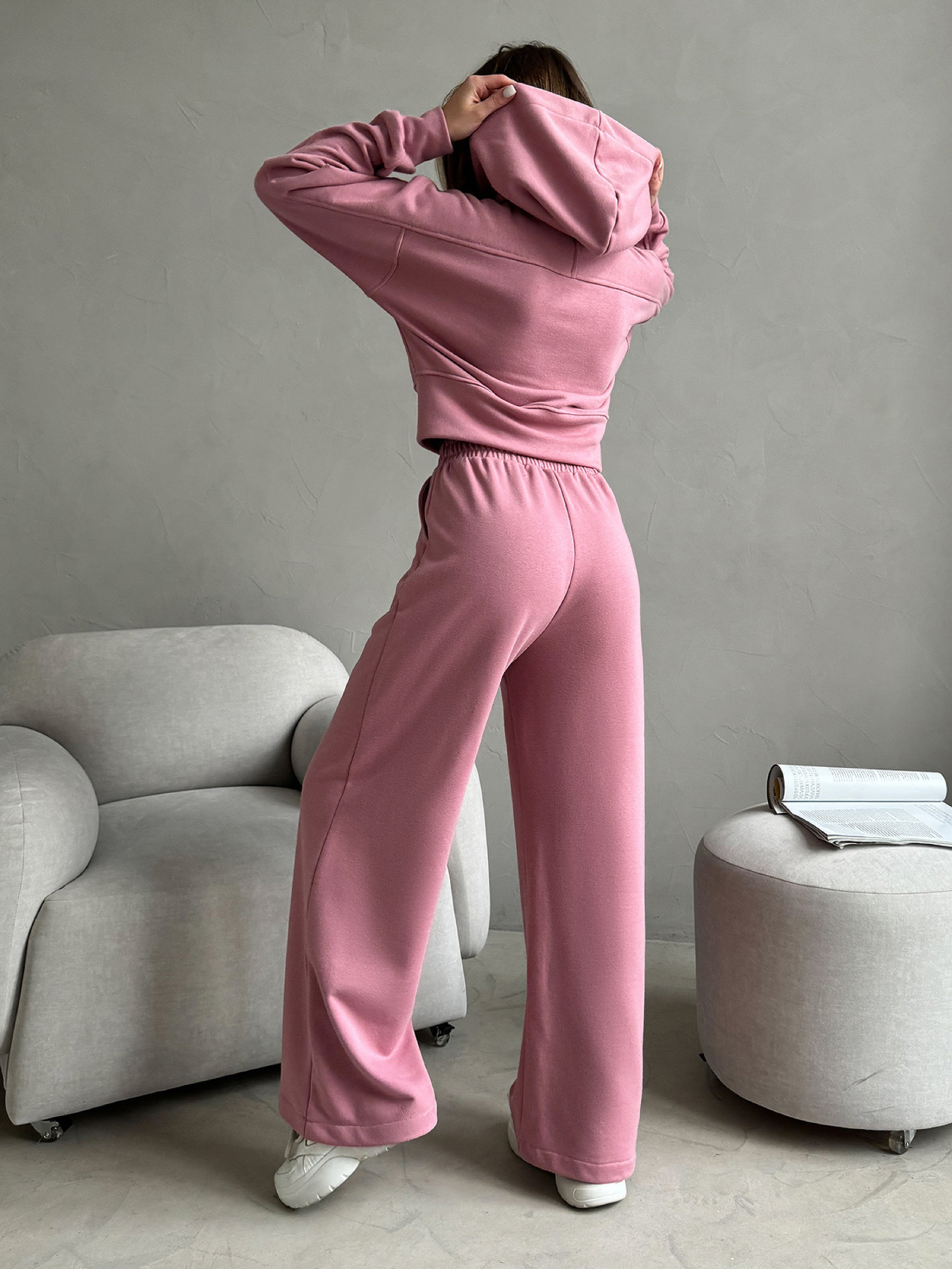 Костюм ISSA Plus модель 14461_розовый Фото