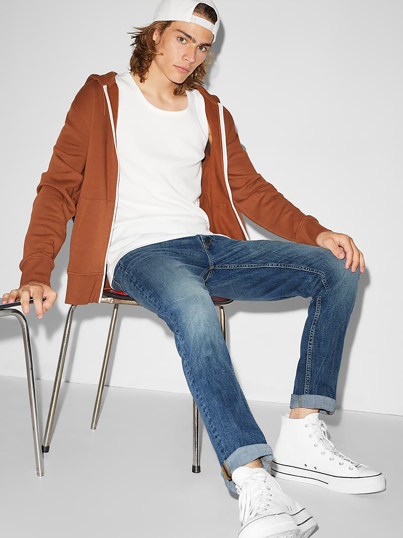 Зауженные джинсы C&A модель 71786 Фото