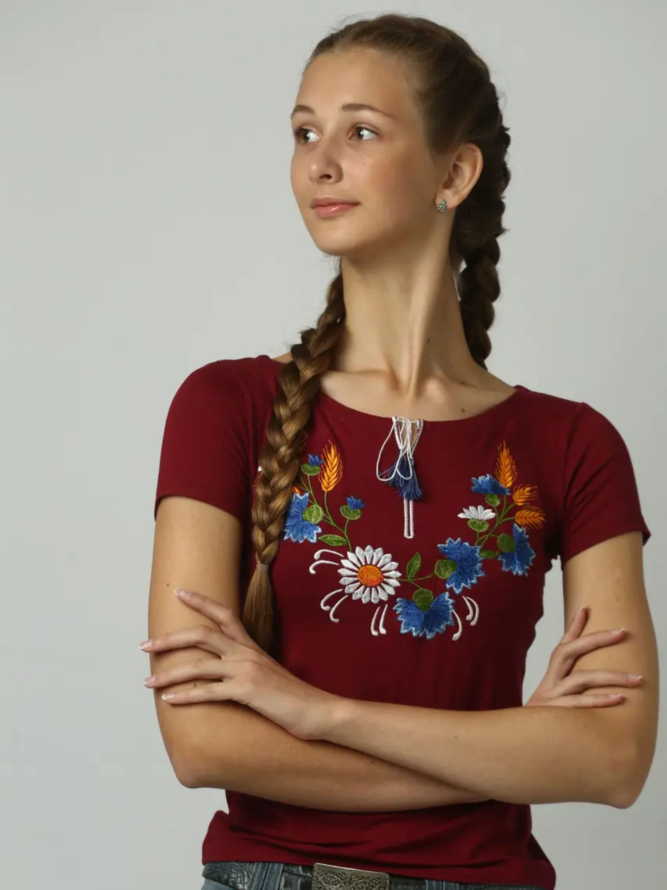 Вышитая рубашка Melanika модель 1950934966 Фото