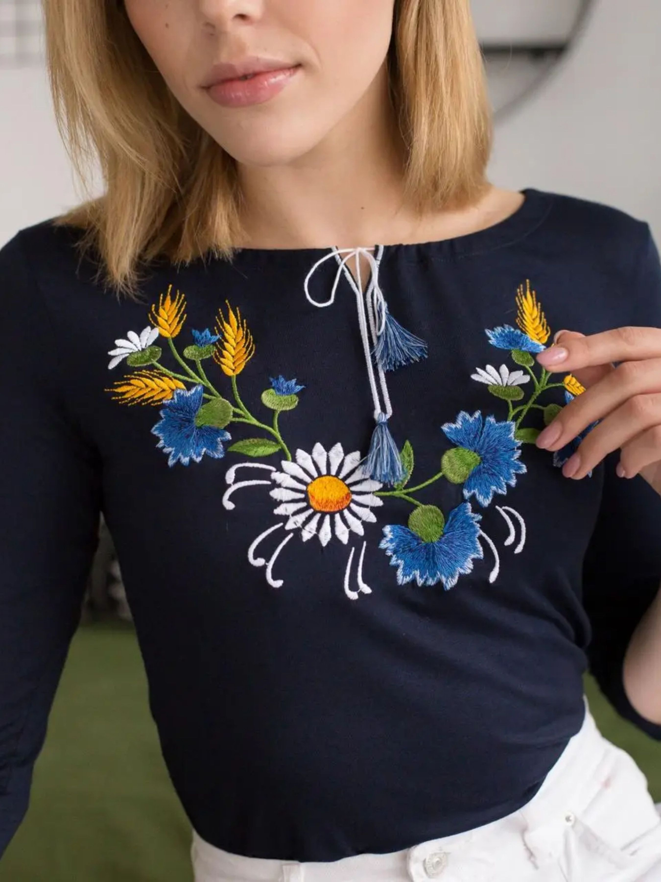 Вышитая рубашка Melanika модель 1527950098 Фото