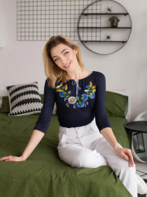 Вышитая рубашка Melanika модель 1527950098 Фото