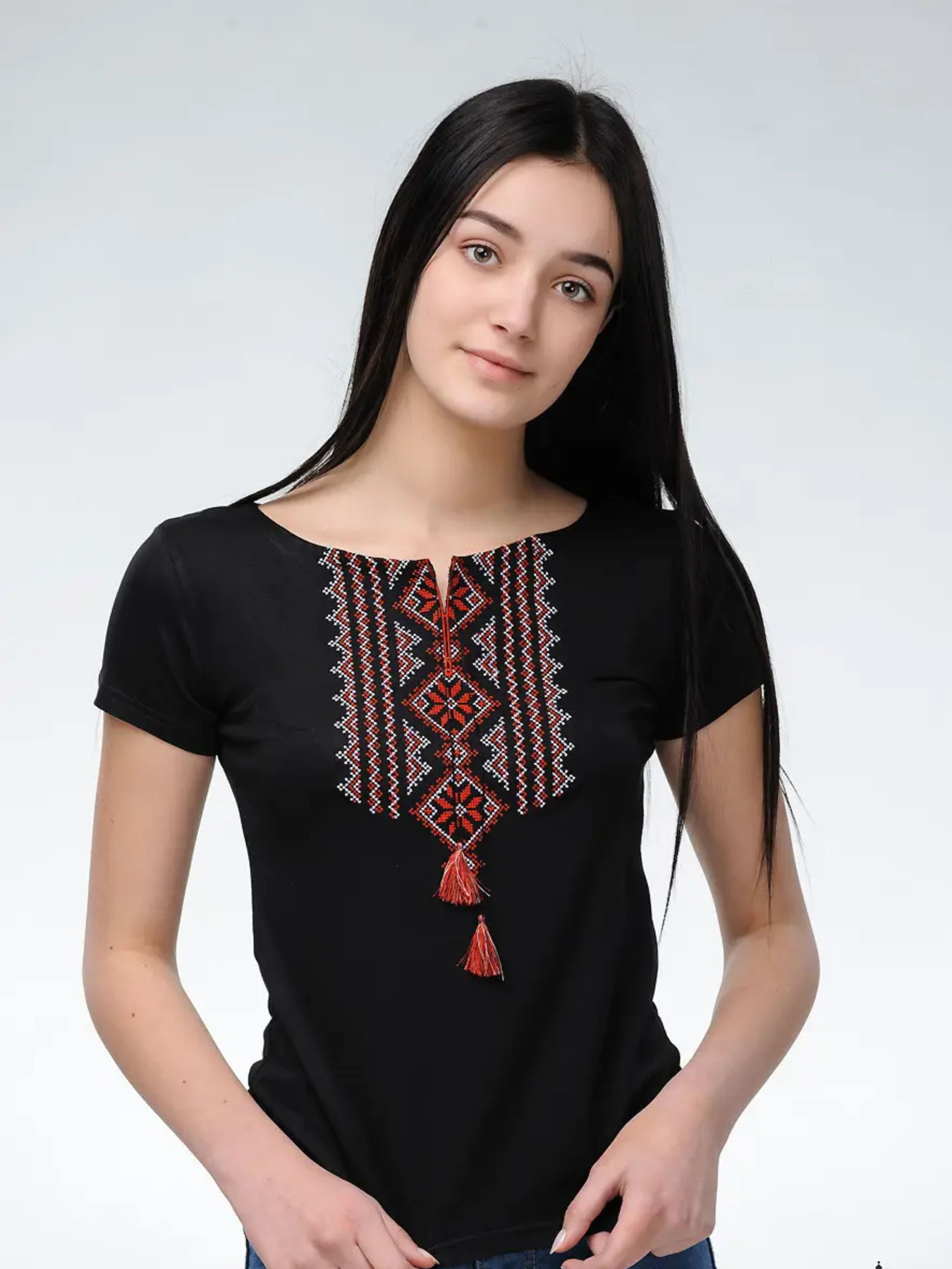 Вышитая рубашка Melanika модель 1528691811 Фото