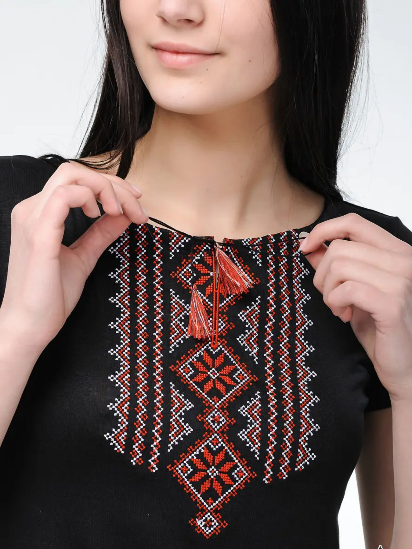 Вышитая рубашка Melanika модель 1528691811 Фото