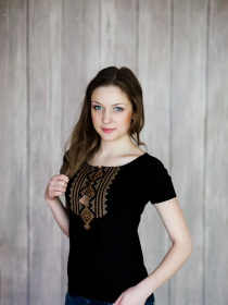 Вышитая рубашка Melanika модель 1528690083 Фото