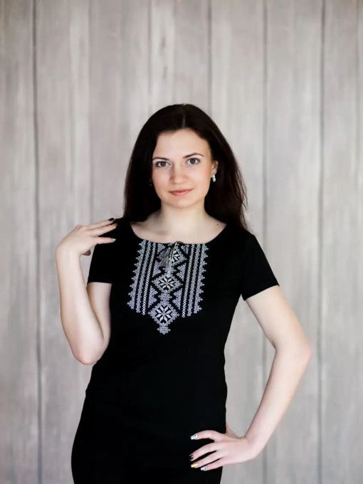 Вышитая рубашка Melanika модель 1528689572 Фото