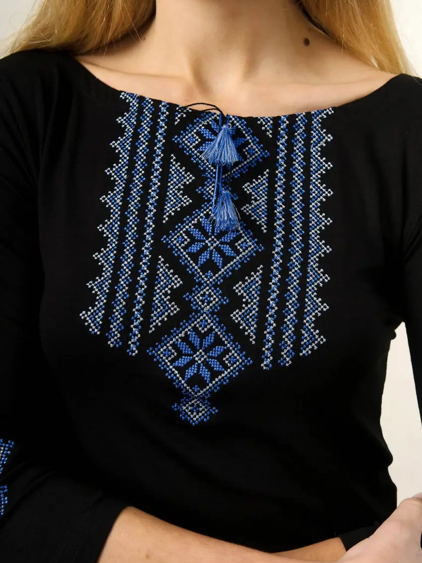 Вышитая рубашка Melanika модель 1528129758 Фото