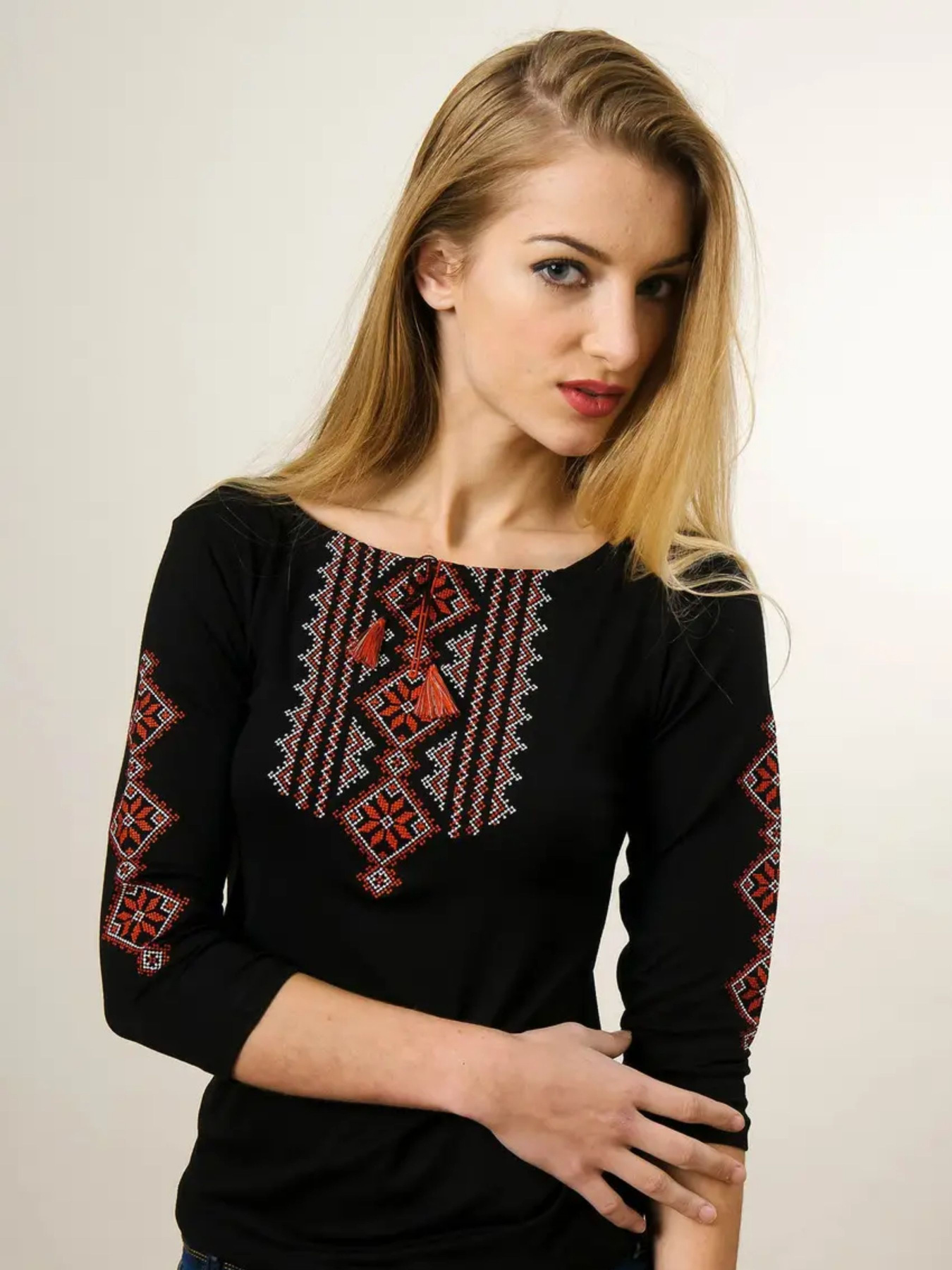 Вышитая рубашка Melanika модель 1527956795 Фото