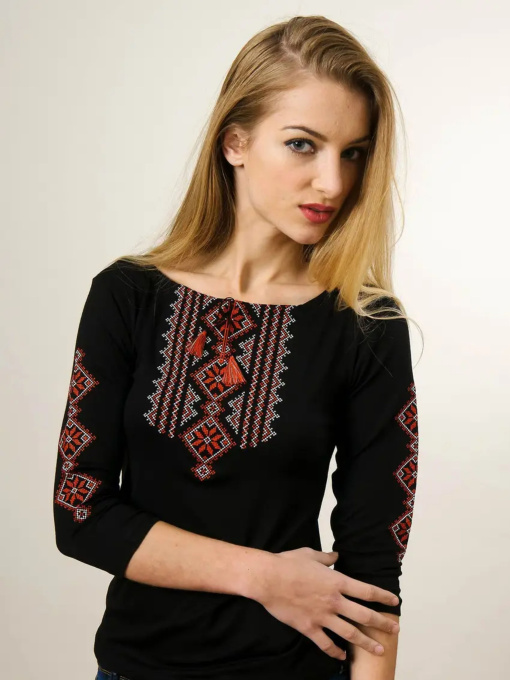 Вышитая рубашка Melanika модель 1527956795 Фото