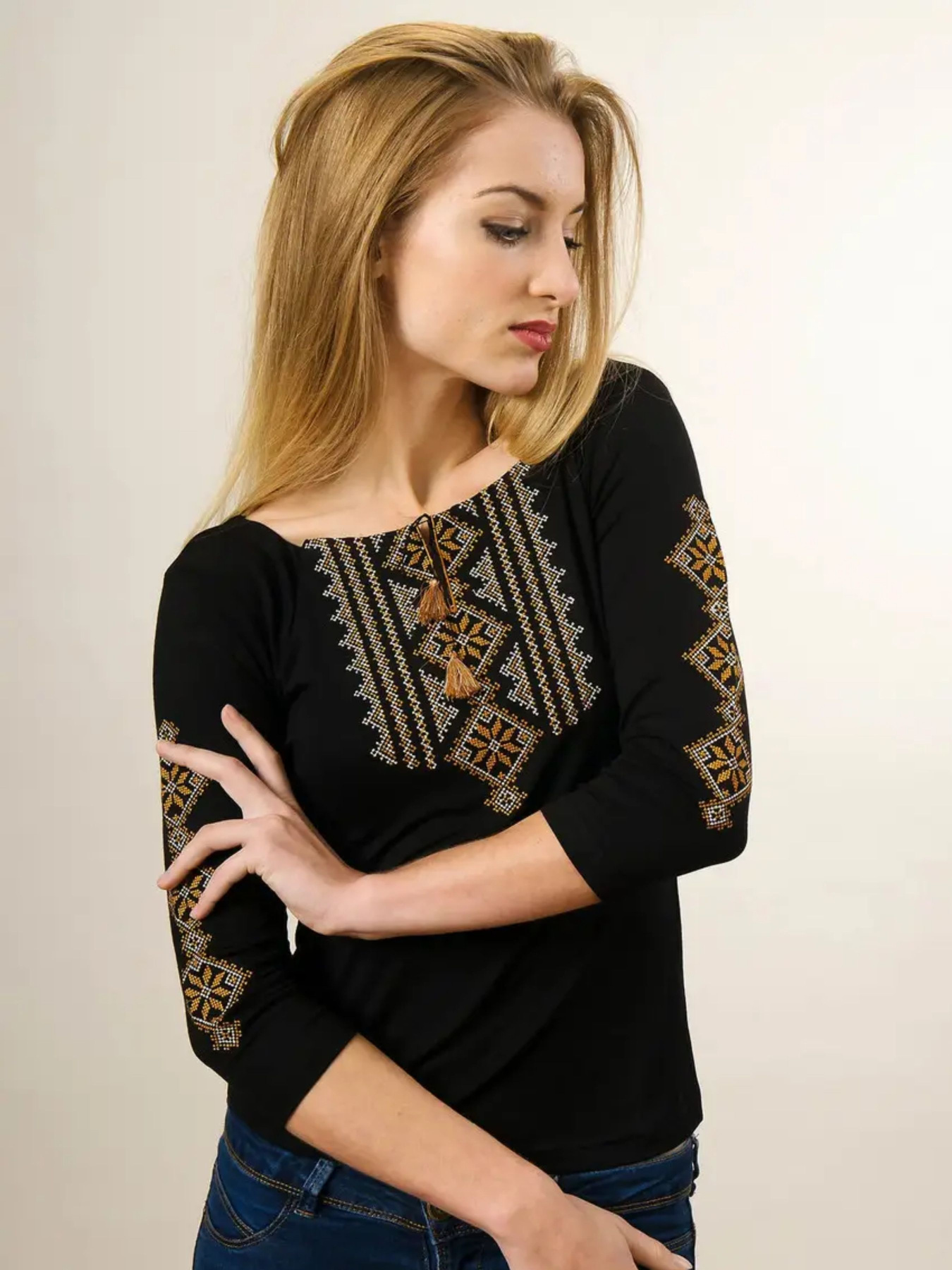 Вышитая рубашка Melanika модель 1528128877 Фото