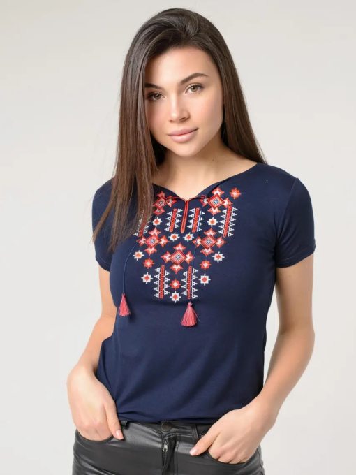 Вышитая рубашка Melanika модель 1528618226 Фото