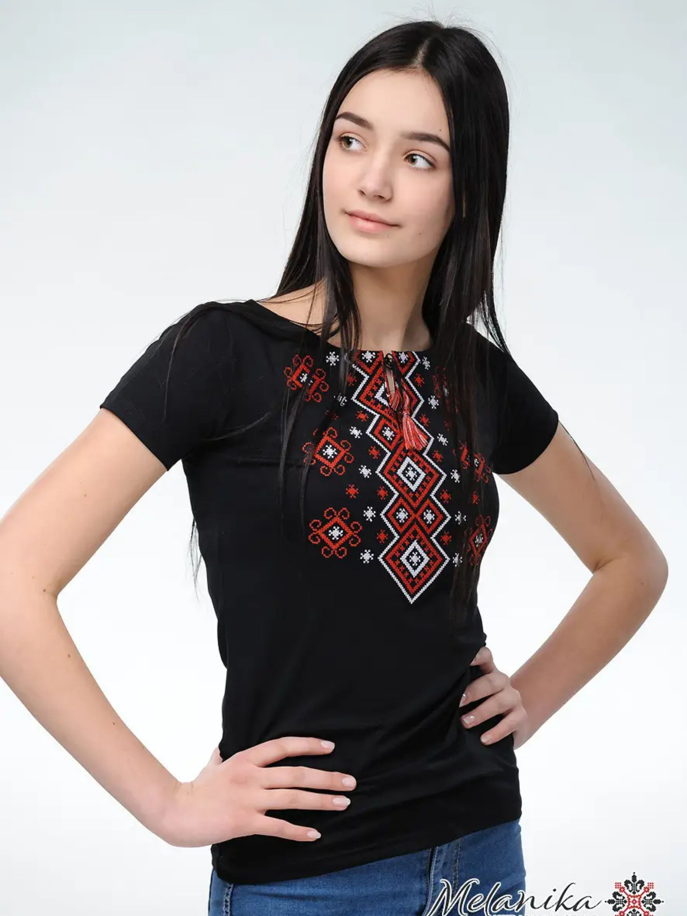 Вышитая рубашка Melanika модель 1528674493 Фото