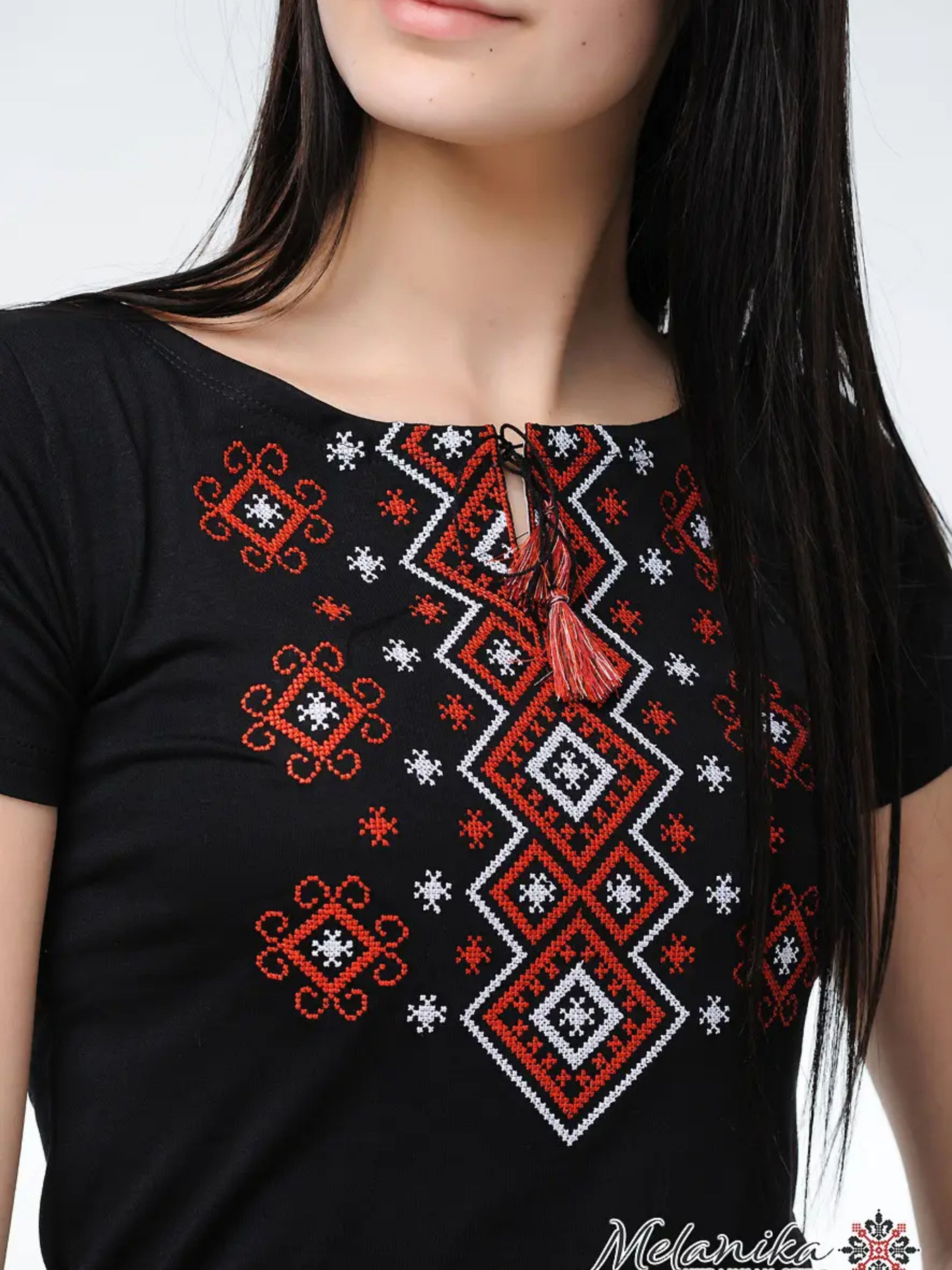 Вышитая рубашка Melanika модель 1528674493 Фото