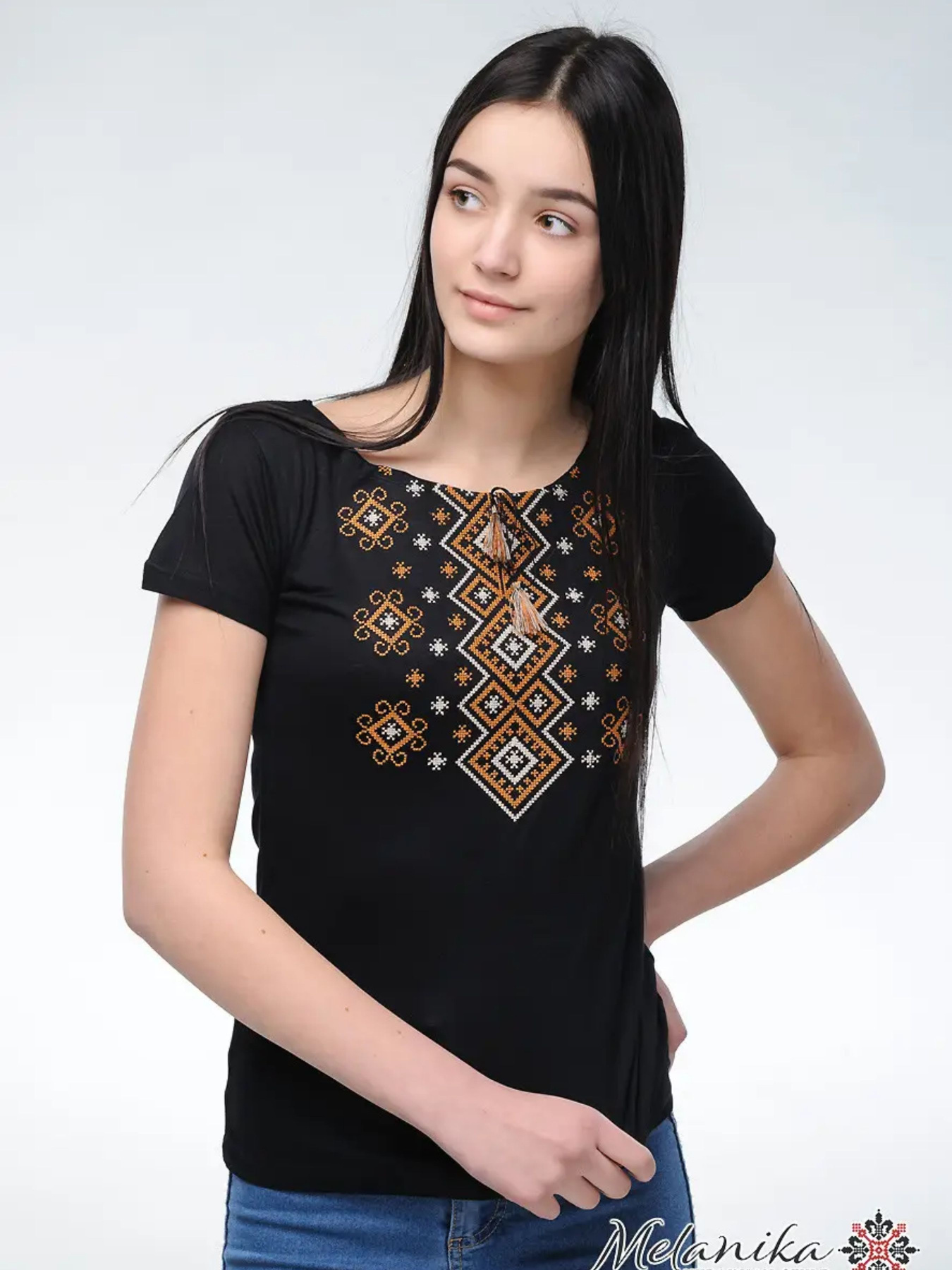 Вышитая рубашка Melanika модель 1528662931 Фото