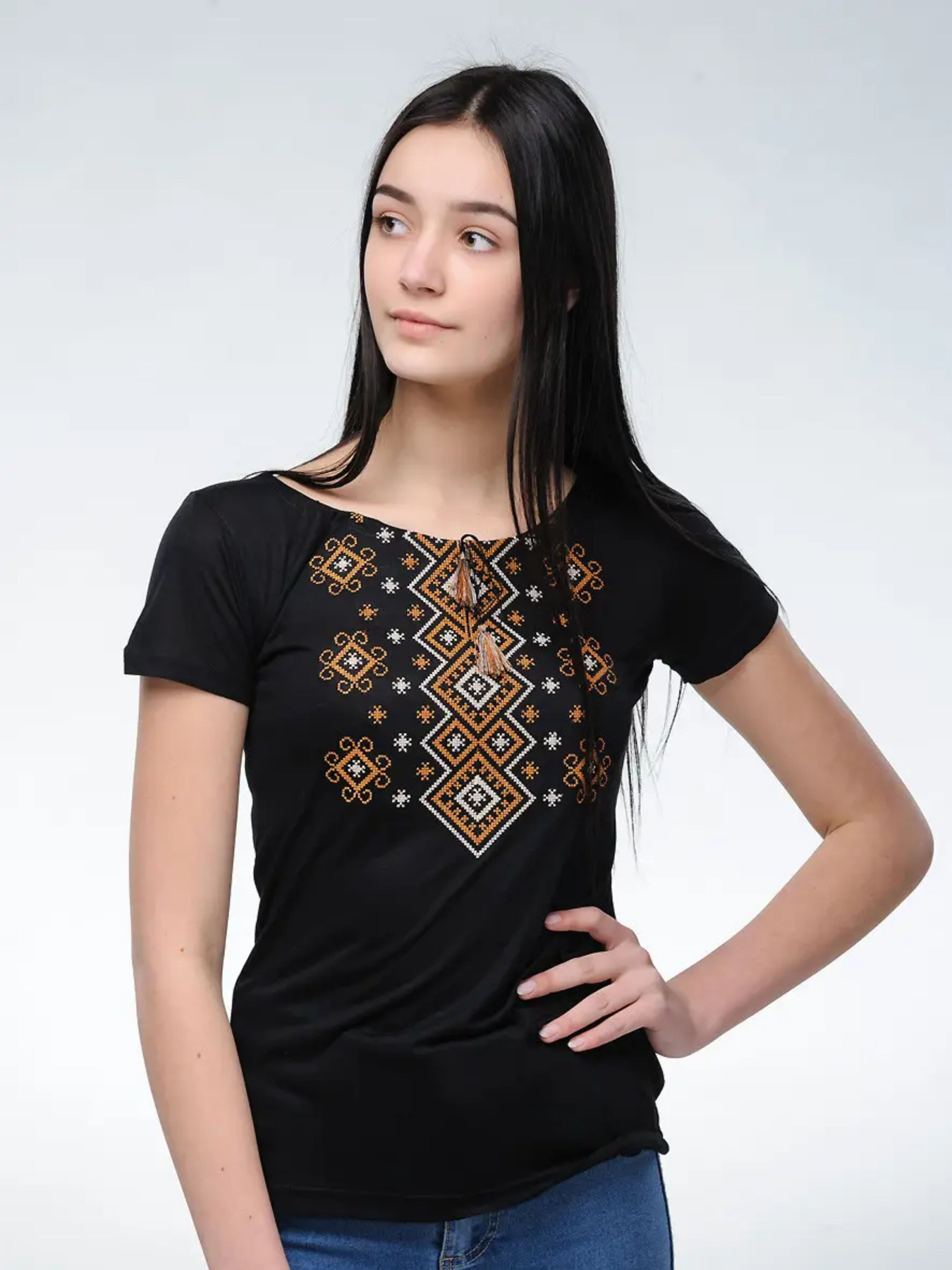 Вышитая рубашка Melanika модель 1528662931 Фото