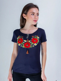 Вышитая рубашка Melanika модель 1528599821 Фото