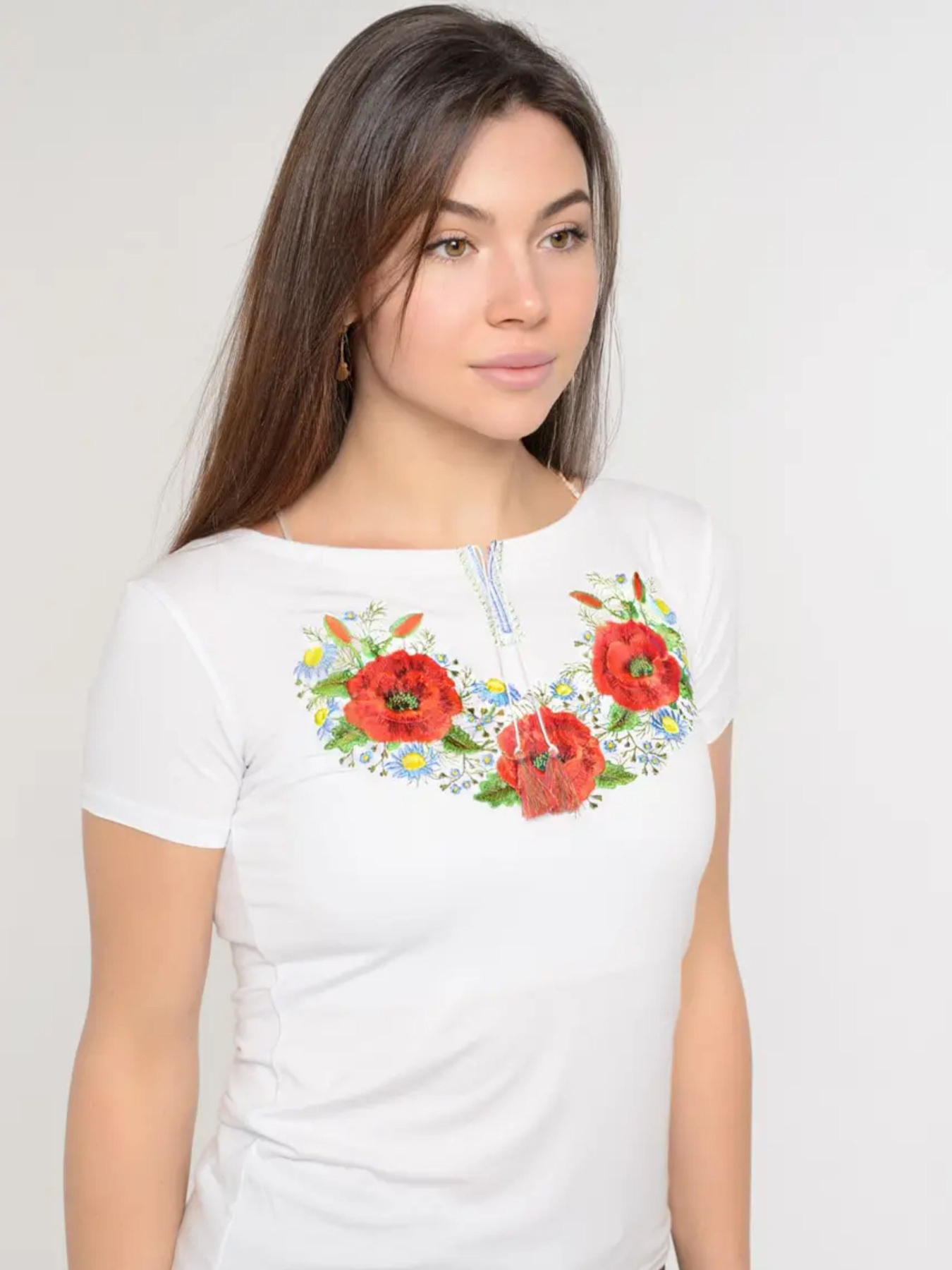 Вышитая рубашка Melanika модель 1528597187 Фото