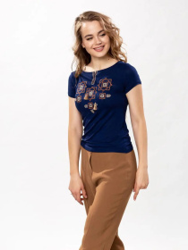 Вышитая рубашка Melanika модель 1528575536 Фото