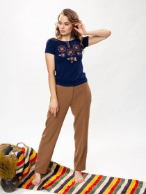 Вышитая рубашка Melanika модель 1528575536 Фото