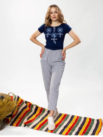 Вышитая рубашка Melanika модель 1528573704 Фото