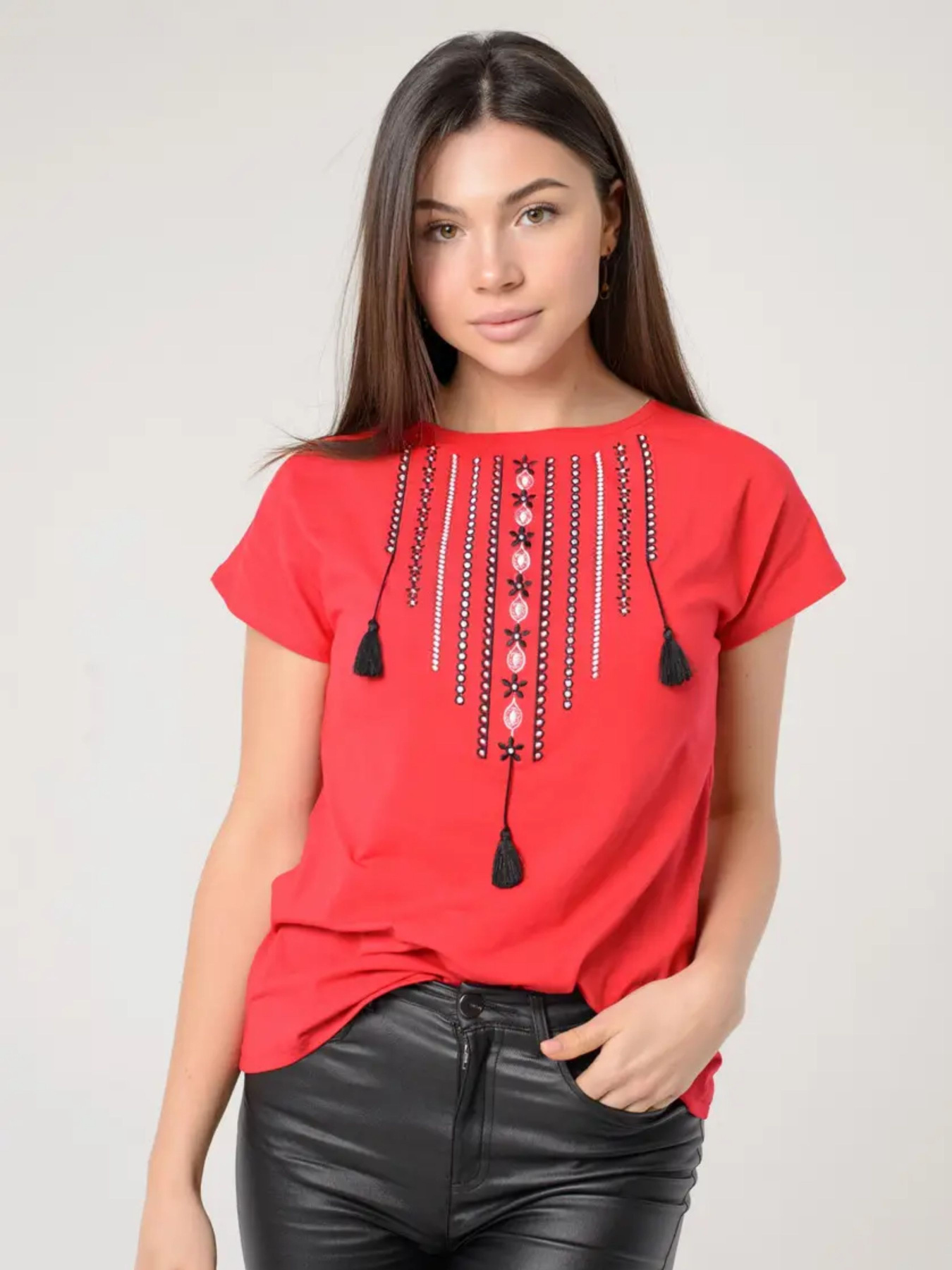 Вышитая рубашка Melanika модель 1871255185 Фото