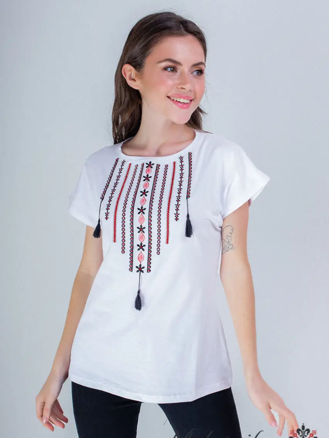 Вышитая рубашка Melanika модель 1862654427 Фото