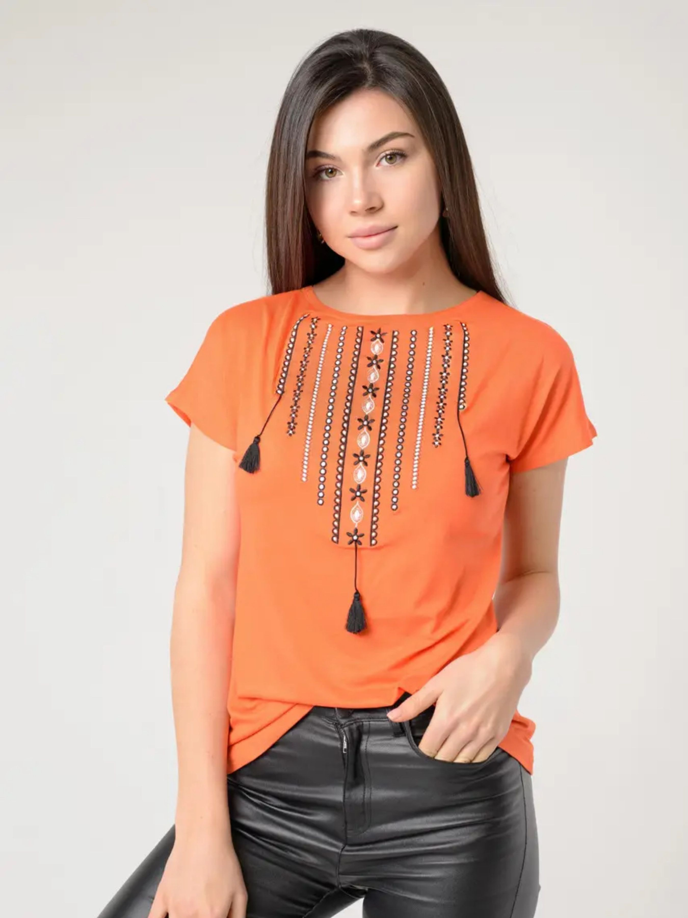 Вышитая рубашка Melanika модель 1871262369 Фото