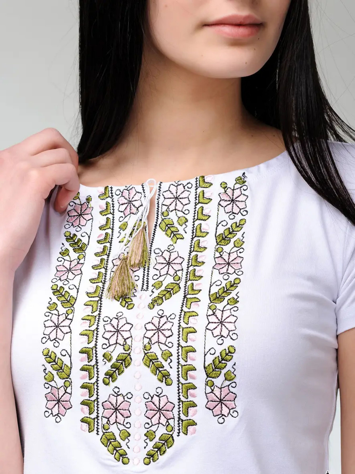 Вышитая рубашка Melanika модель 1528651231 Фото