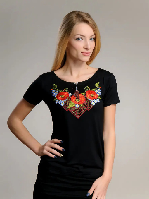 Вышитая рубашка Melanika модель 1528687034 Фото