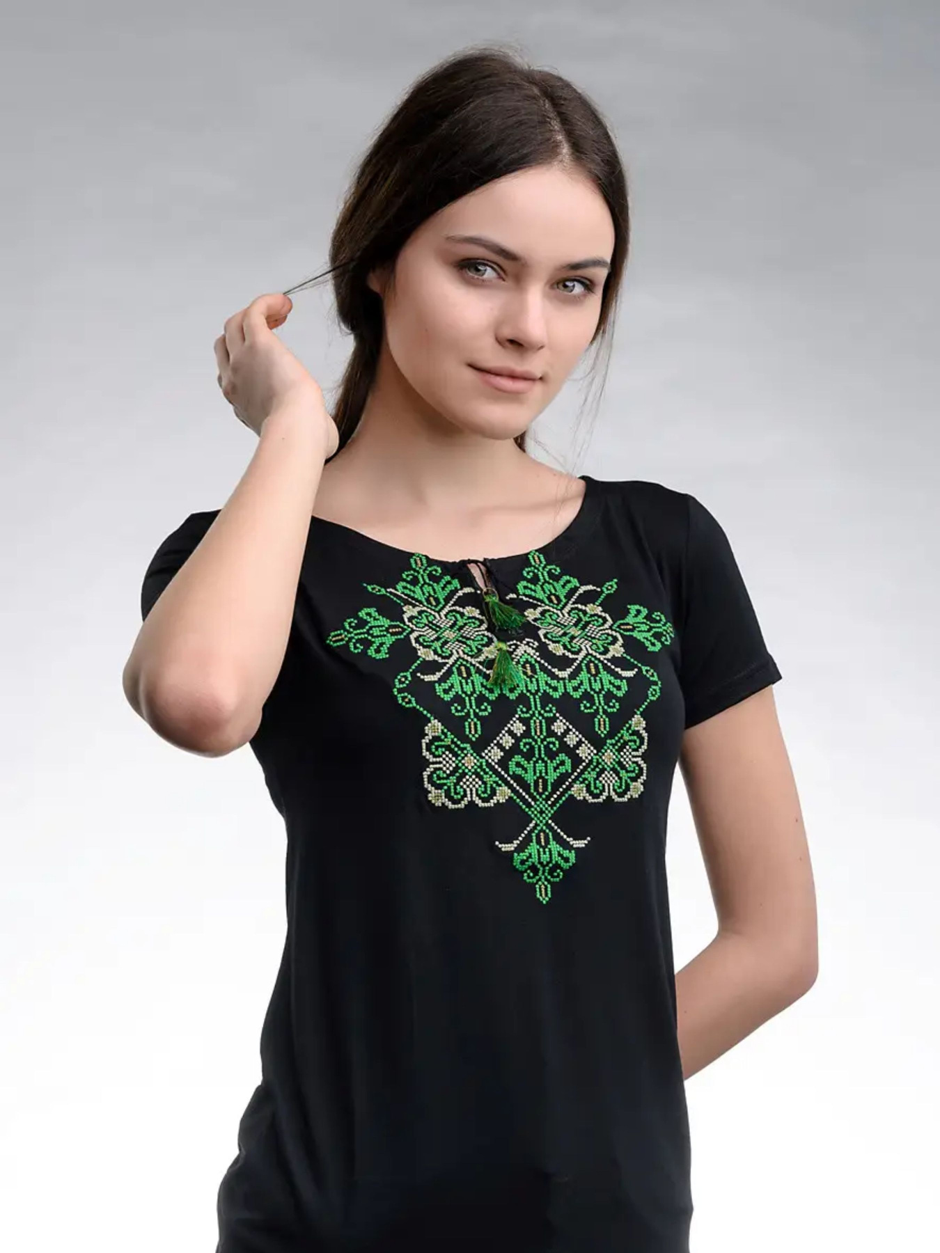 Вышитая рубашка Melanika модель 1528638442 Фото