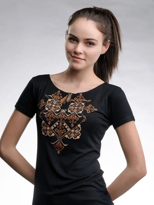 Вышитая рубашка Melanika модель 1528666204 Фото